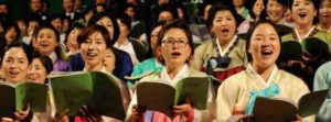 Verdens Kirkedage 2013 i Sydkorea havde temaet ”Livets Gud, led os til Retfærdighed og Fred”.