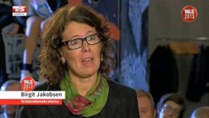 Den 31. oktober var folkeskolelærer Birgit Jakobsen i TVSyd som kandidat for KD.