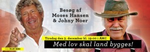 Johnny Noer og Moses Hansen har startet en ny forening for at stævne ministrene bag homovielsesloven.