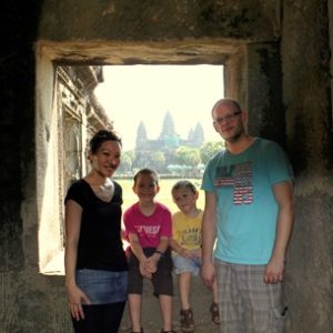 Familien Toft har tidligere være missionærer i Cambodja.