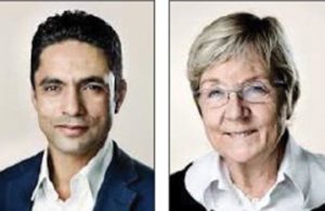 Manu Sareen var kirkeminister, da homovielsesloven blev vedtaget. Men også hans efterfølger Marianne Jelved bliver stævnet.