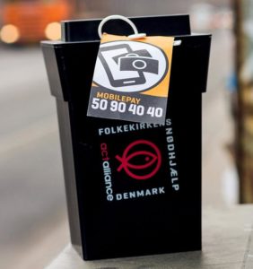 På søndag er der sogneindsamling.