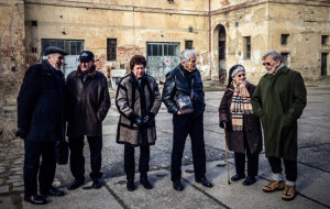 Danske jøder tilbage i koncentrationslejren Theresienstadt.