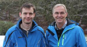 Hedemølle Efterskole får ny viceforstander fra august 2015. På billedet viceforstander Jakob K. Nielsen (til venstre) sammen med skolens forstander Jens Dam. Forstander Jens Dam (t. h.)