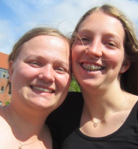 Mette Sund-Jensen og Martha Sandberg Jensen glæder sig allerede til næste års Å-festival.