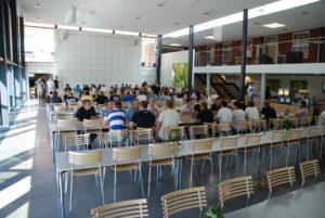 Kantinen på Bygholm Landbrugsskole og Kursuscenter.