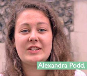 - Kirkens unge skal udrustes til at fortælle andre de gode nyheder, mener Alexandra Podd fra kirkens ungdomsråd.