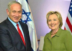 Netanyahu mødtes også med Hillary Clinton i New York. Foto: GPO, Kobi Gideon.