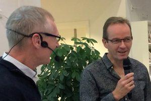 Generalsekretær Ole Andersen præsenterede Ordet og Israels nye landssekretær, Morten Nielsen, den 5. november.