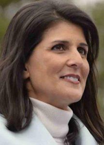 Guvernør Nikki Haley skal være ambassadør i FN. Hun er datter af indiske indvandrere og kommer i metodistkirken.