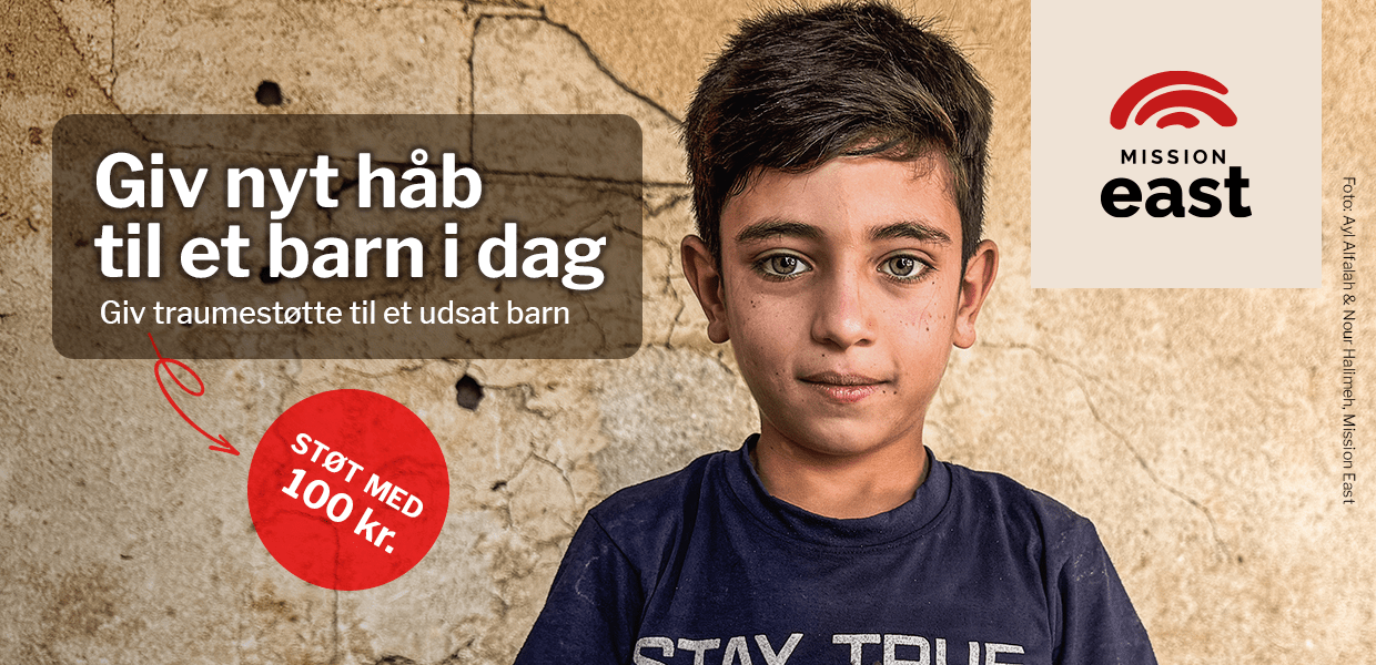 Mission Øst Banner mobil