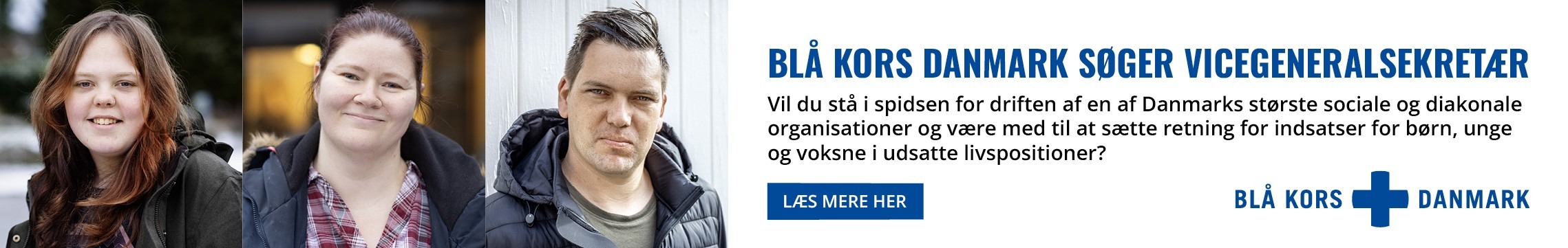 Blå Kors søger vicegeneralsekretær